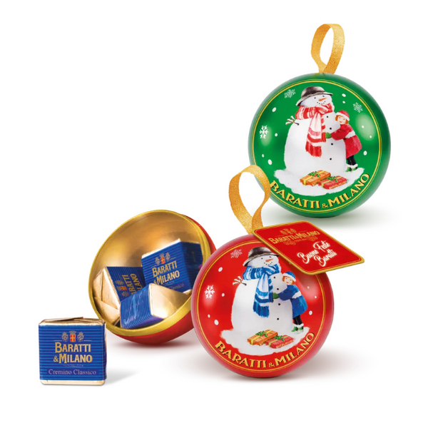 Коледна топка - Tin Christmas ball - 42gr.