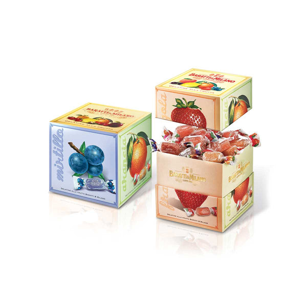 Бонбони Assorted fruit jellies Giada cube children - 150 гр.